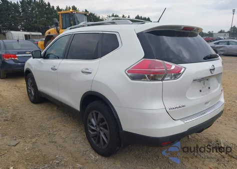 2016 Nissan Rogue Sl from USA, damaged, VIN 5N1AT2MVXGC910787